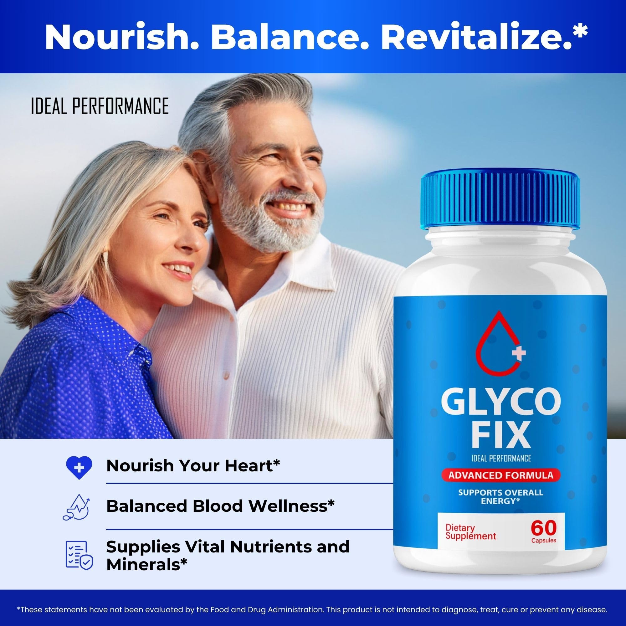 Foto 6 pulgar | Suplemento Ideal Performance Glycofix En Cápsulas (paquete De 3) - Venta Internacional.