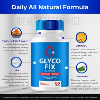 Foto 7 | Suplemento Ideal Performance Glycofix En Cápsulas (paquete De 3) - Venta Internacional.