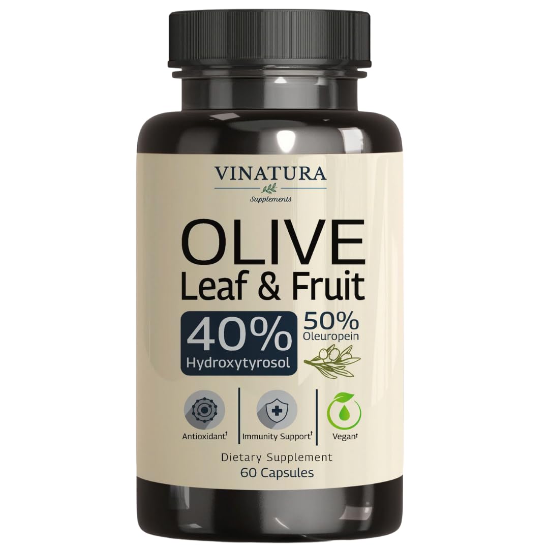 Foto 1 | Suplemento Vinatura Con Extracto De Hoja De Olivo, Hidroxitirosol, 60 Cápsulas - Venta Internacional.