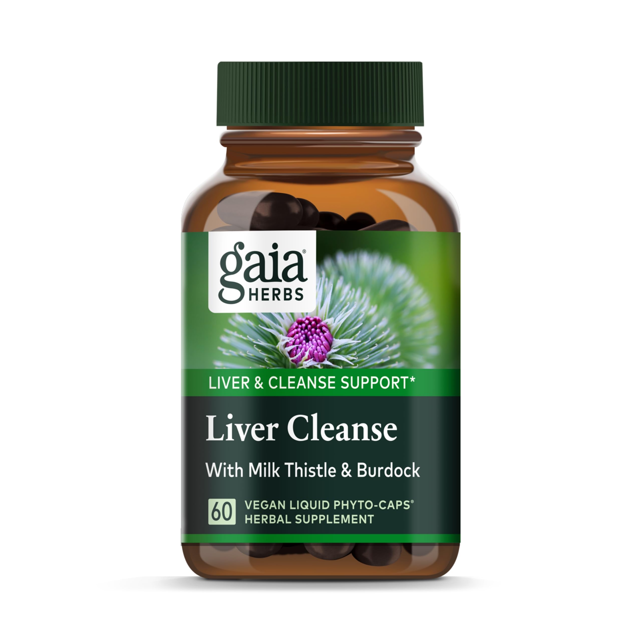 Foto 2 pulgar | Suplemento Gaia Herbs Liver Cleanse, 60 Fitocápsulas Líquidas Veganas - Venta Internacional.