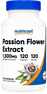 Foto 1 | Suplemento Nutricost Extracto De Pasiflora 1500 Mg 120 Cápsulas - Venta Internacional.