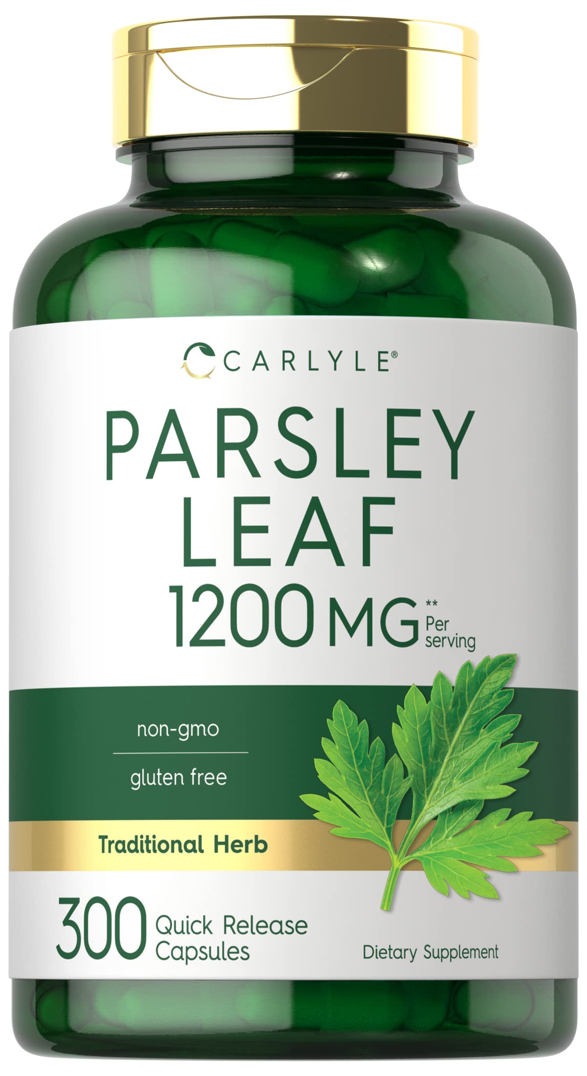 Foto 2 pulgar | Suplemento Carlyle Parsley Leaf, Cápsulas De 1200 Mg, 300 Unidades - Venta Internacional.