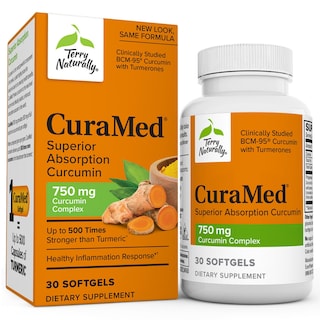 Foto 1 | Suplemento Terry Naturally Curamed 750 Mg De Curcumina 30 Cápsulas Blandas - Venta Internacional.