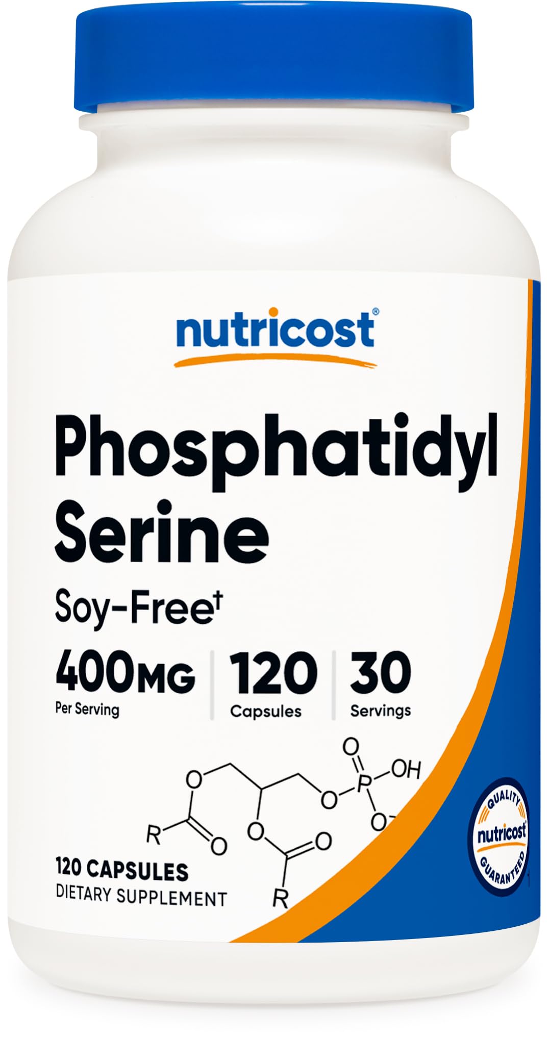 Foto 2 pulgar | Suplemento Nutricost De Fosfatidilserina 400 Mg 120 Cápsulas - Venta Internacional.