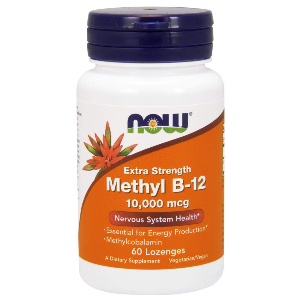 Foto 2 pulgar | Suplemento De Metilo B-12 De Now Foods, 10 000 Mcg, 60 Pastillas, 2 Veces - Venta Internacional.