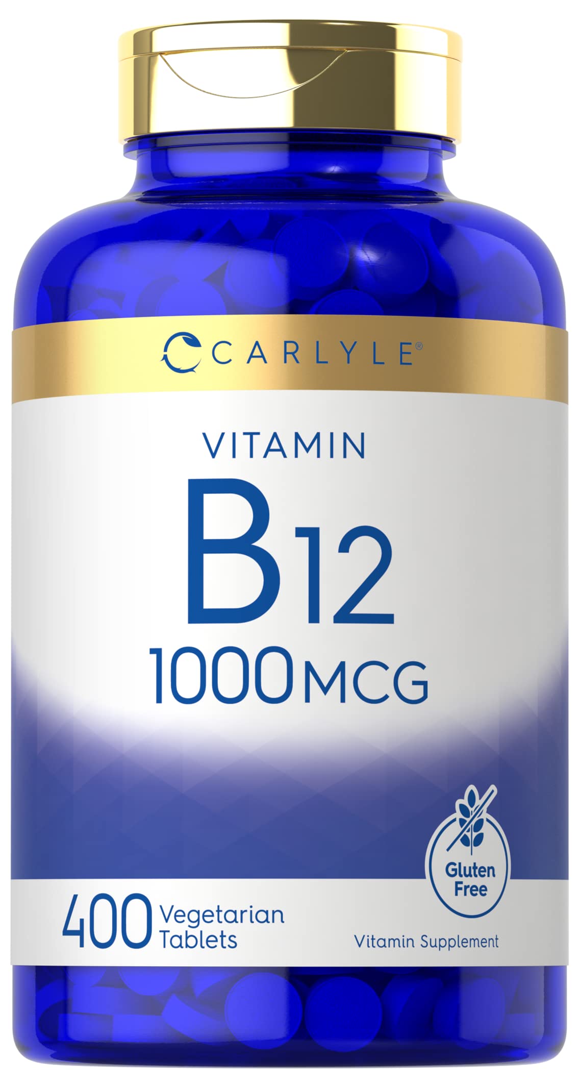 Foto 2 pulgar | Suplemento Carlyle De Vitamina B12 1000 Mcg 400 Tabletas - Venta Internacional.
