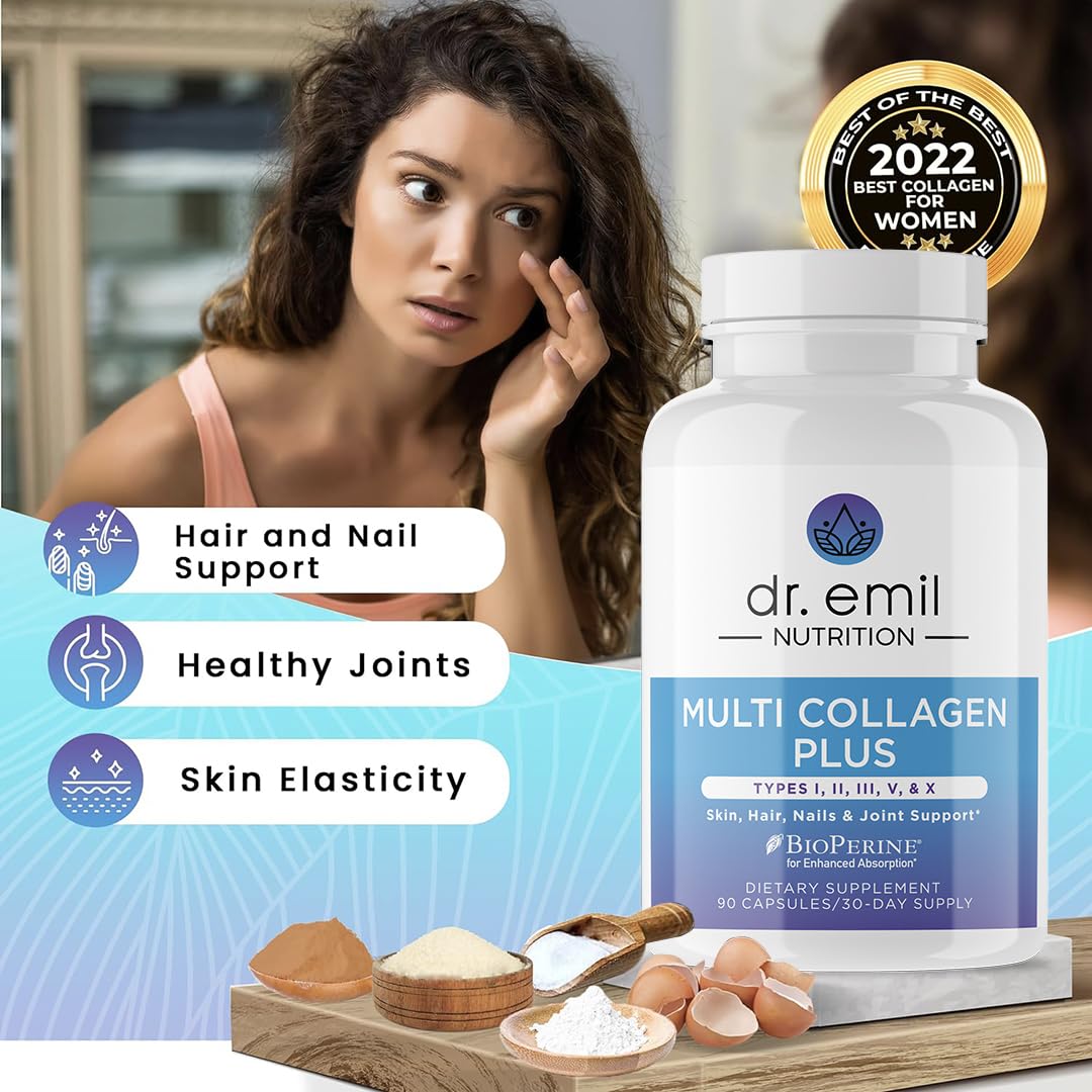 Foto 4 | Suplementos De Colágeno Dr. Emil Nutrition Multi 90 Cápsulas - Venta Internacional.