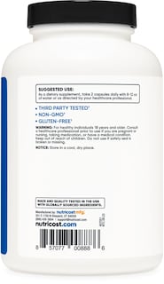 Foto 3 | Suplemento Nutricost Hmb (beta-hidroxi Beta-metilbutirato) 1000 Mg - Venta Internacional.