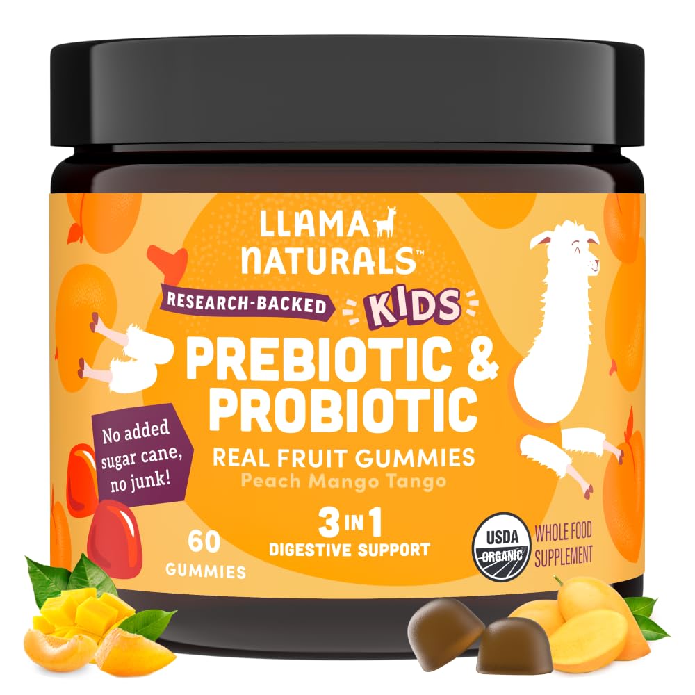 Foto 2 pulgar | Gomitas De Vitaminas Llama Naturals, Prebióticas Y Probióticas Para Niños, 60 Unidades - Venta Internacional.
