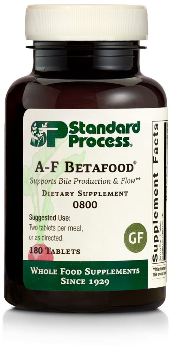 Foto 2 pulgar | Suplemento Standard Process A-f Betafood 180 Comprimidos - Venta Internacional.
