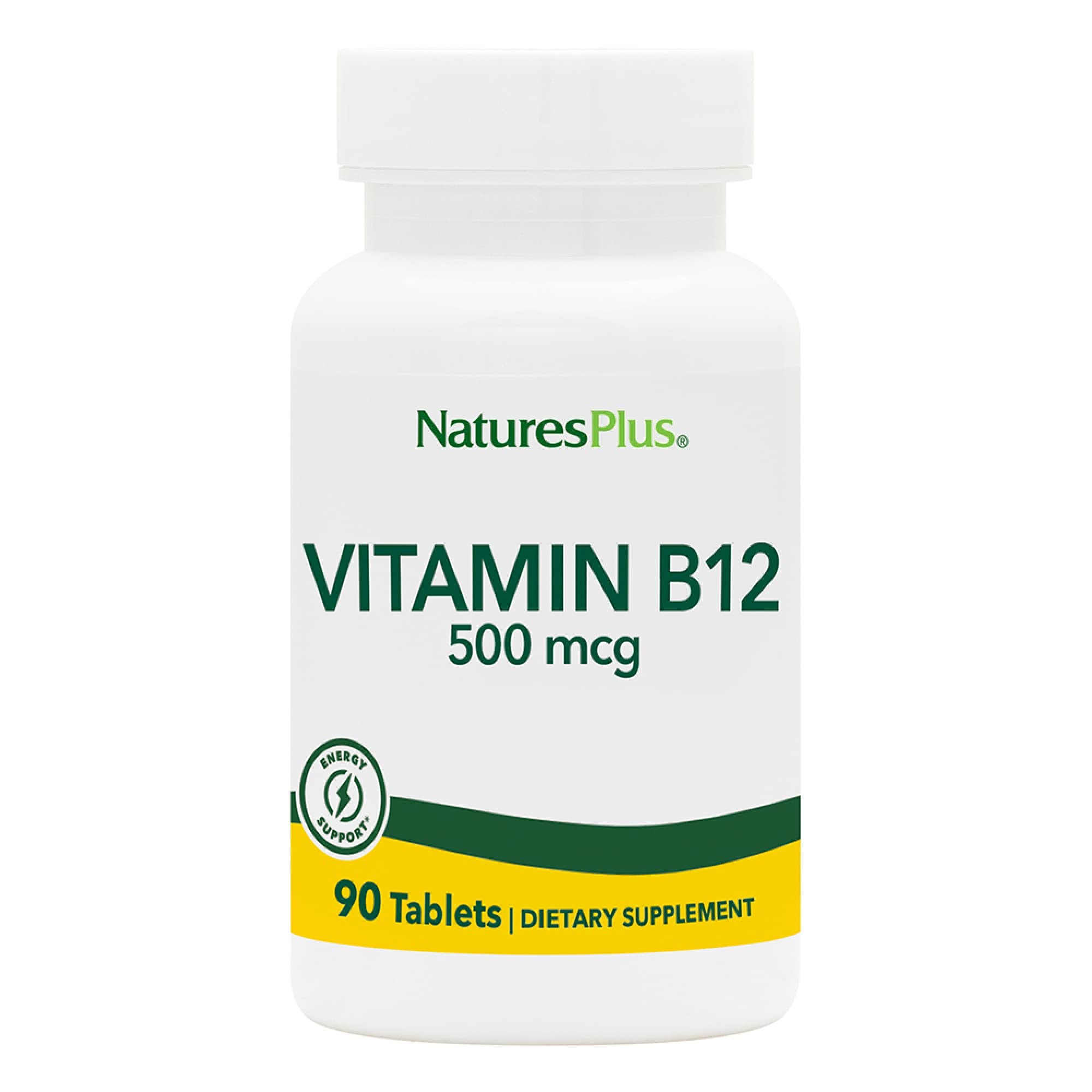 Foto 2 pulgar | Suplemento Natures Plus De Vitamina B12 500 Mcg 90 Comprimidos - Venta Internacional.