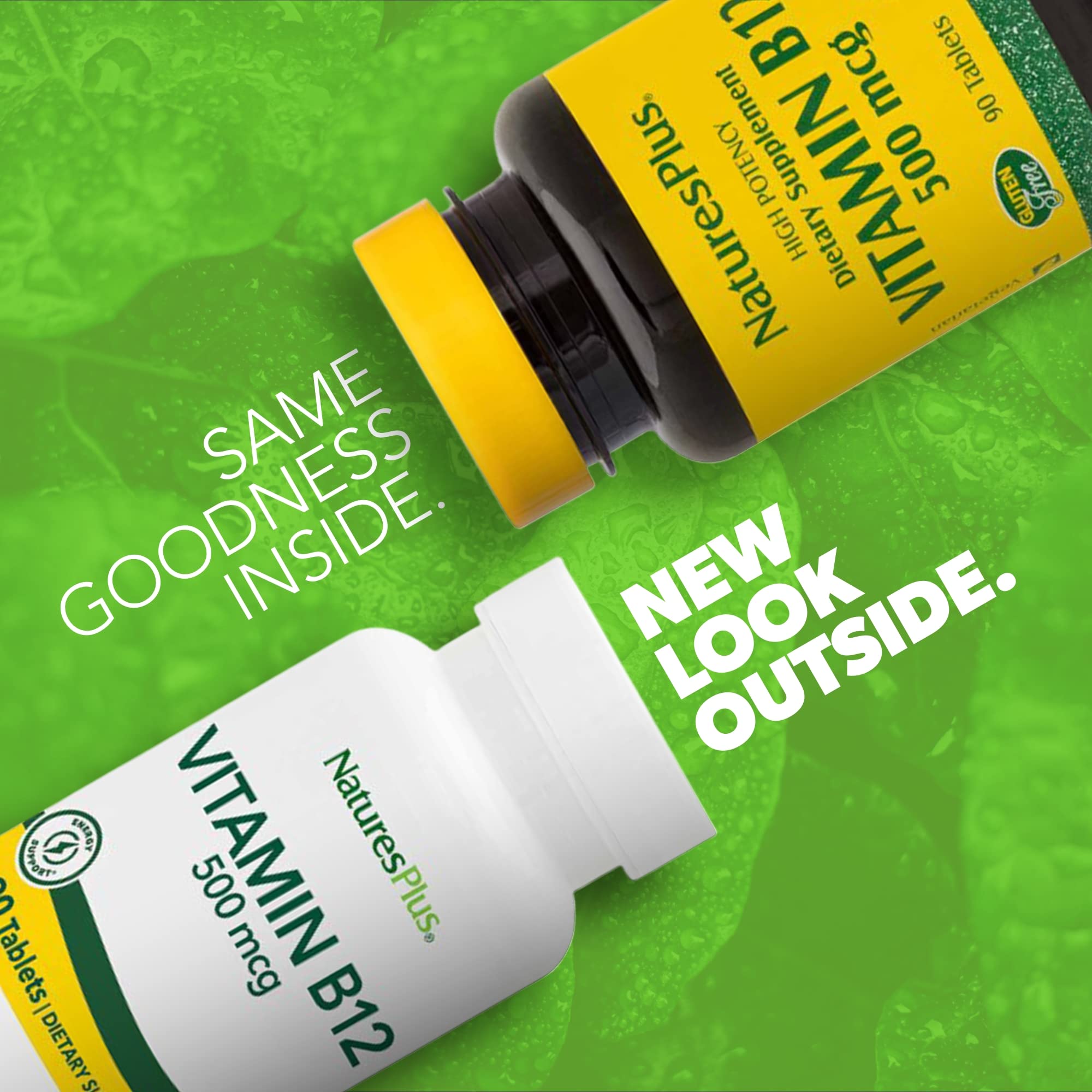 Foto 2 | Suplemento Natures Plus De Vitamina B12 500 Mcg 90 Comprimidos - Venta Internacional.
