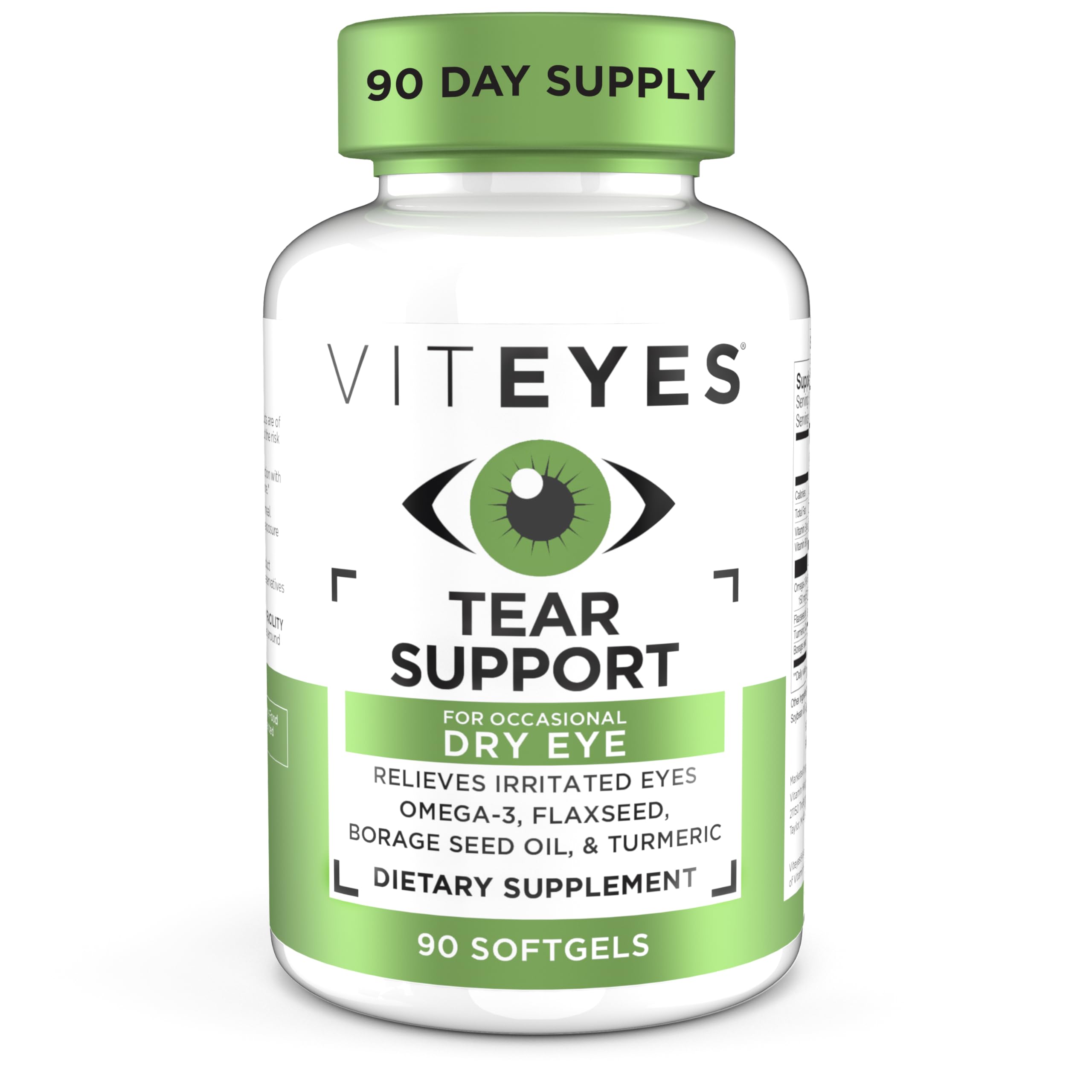 Suplemento Para Ojos Viteyes Tear Support 90 Cápsulas Blandas - Venta Internacional.