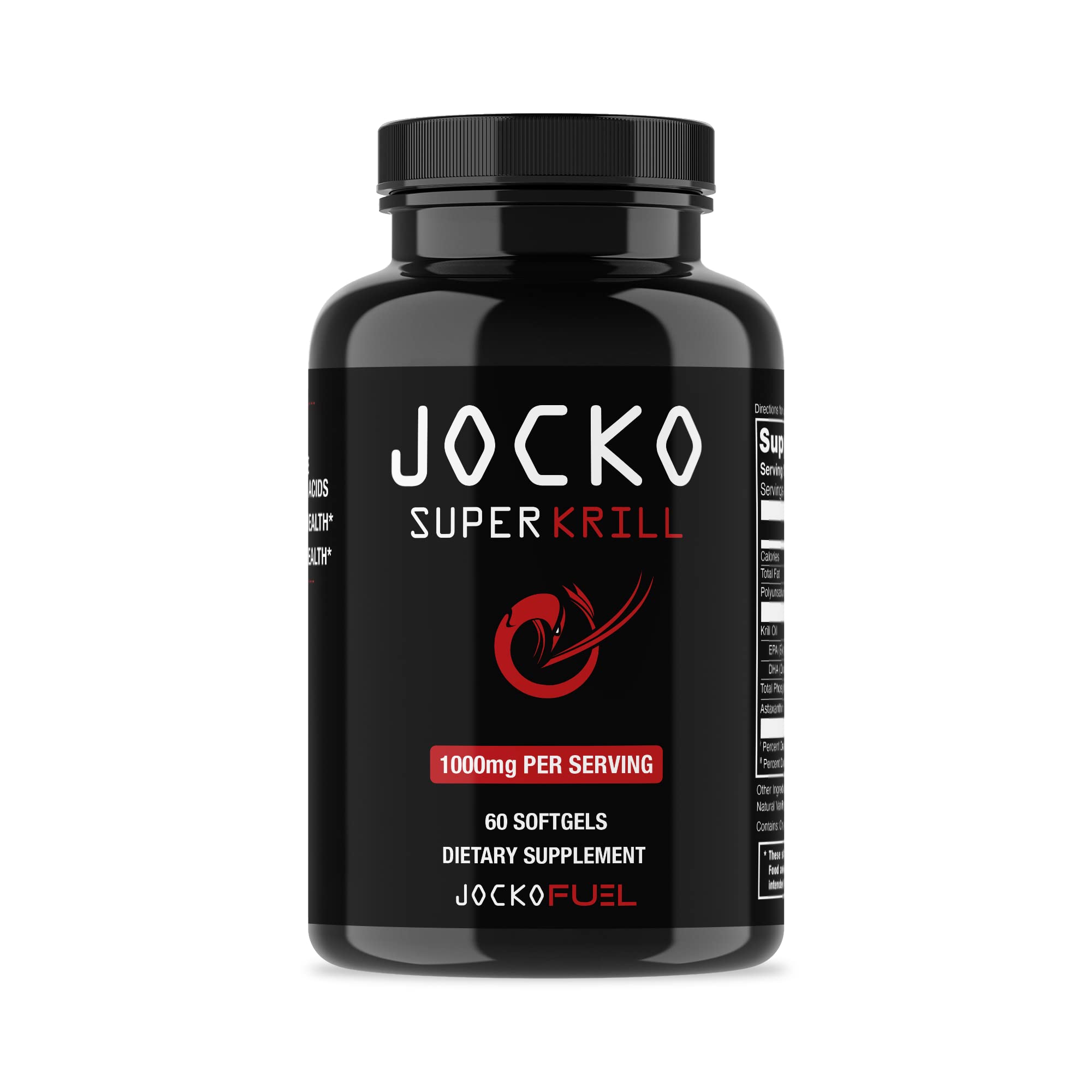 Foto 2 pulgar | Suplementos De Aceite De Krill Antártico Jocko Fuel Omega 3 1000 Mg - Venta Internacional.