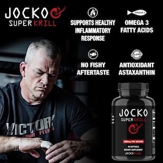 Foto 3 | Suplementos De Aceite De Krill Antártico Jocko Fuel Omega 3 1000 Mg - Venta Internacional.