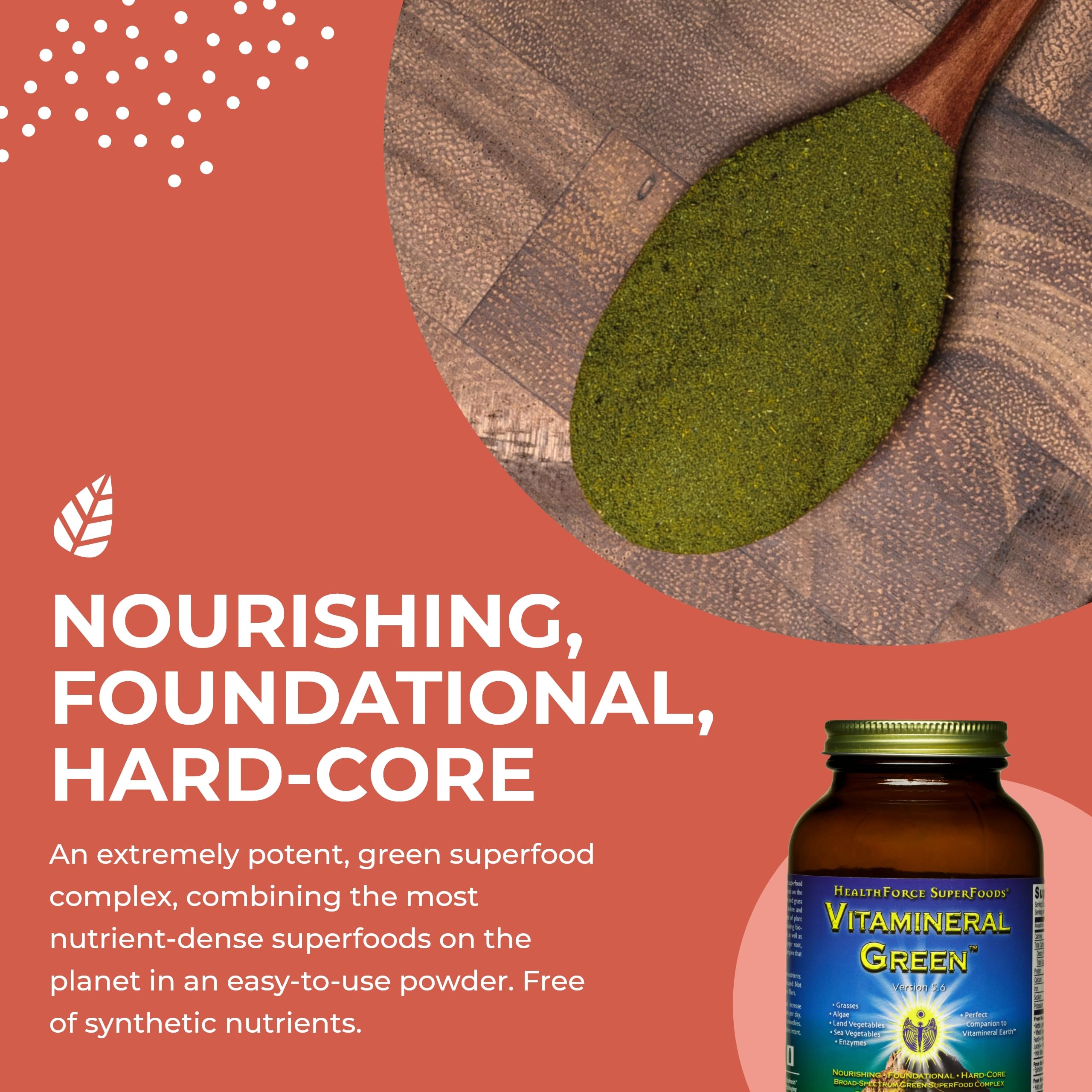 Foto 5 pulgar | Suplemento Mineral Healthforce Superfoods Vitamineral Green 150 G - Venta Internacional.