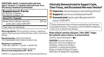 Foto 4 | Suplemento Acumen Cognitive Support De Klaire Labs, 60 Cápsulas - Venta Internacional.
