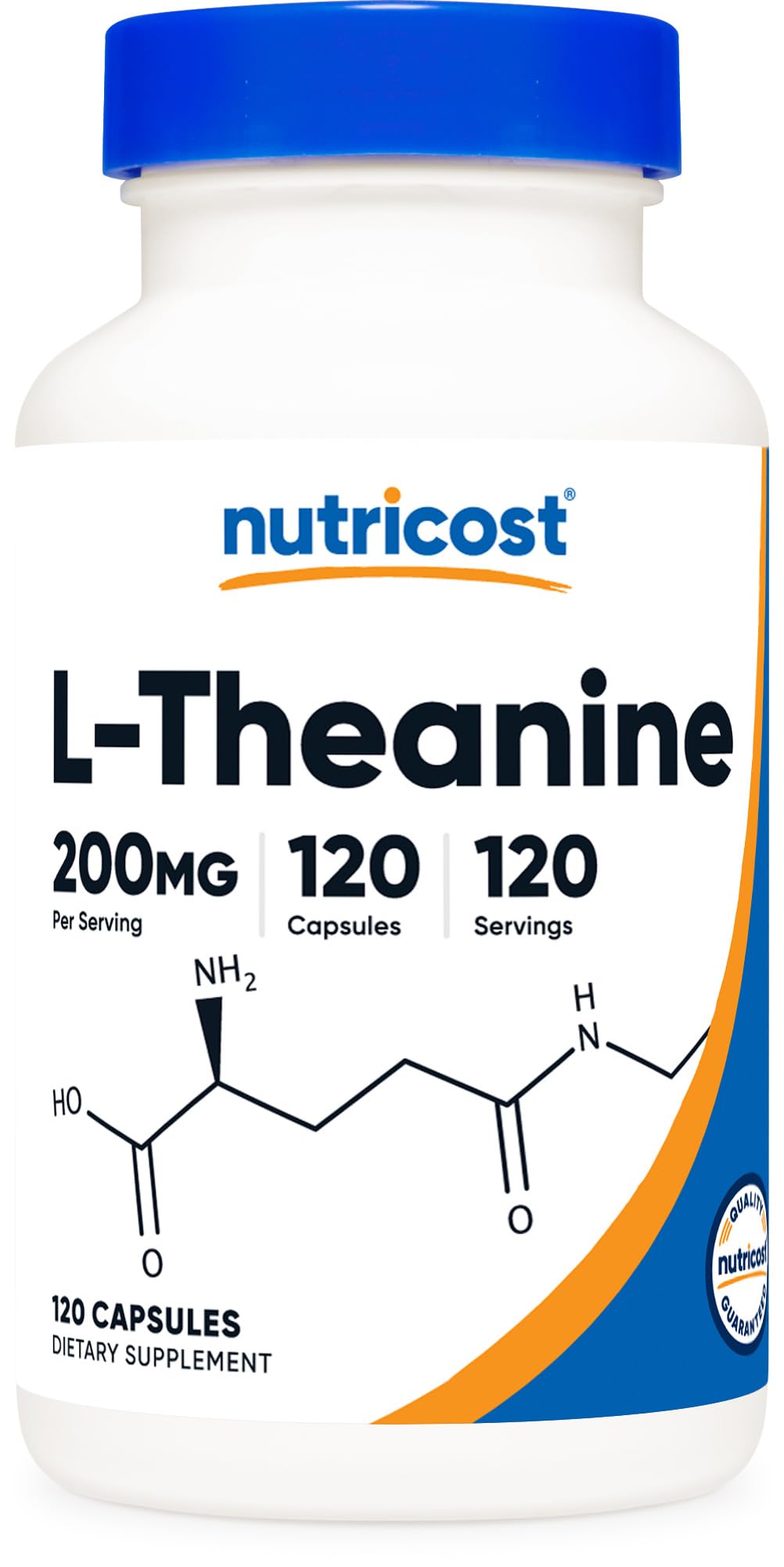 Foto 1 | Suplemento Nutricost L-teanina 200 Mg 120 Cápsulas - Venta Internacional.