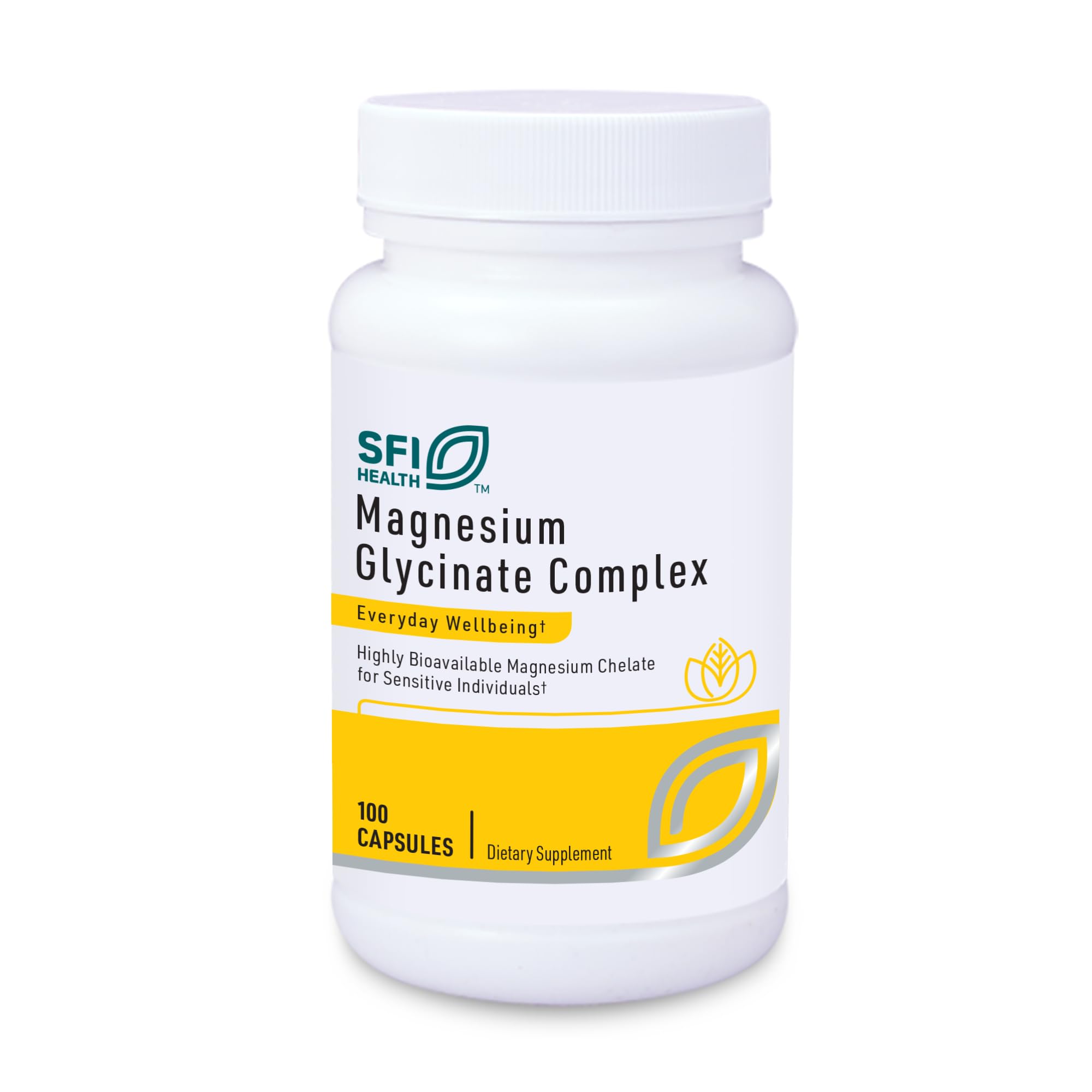Foto 2 pulgar | Suplemento Del Complejo De Glicinato De Magnesio De Klaire Labs, 100 Mg - Venta Internacional.