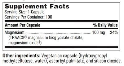 Foto 5 | Suplemento Del Complejo De Glicinato De Magnesio De Klaire Labs, 100 Mg - Venta Internacional.