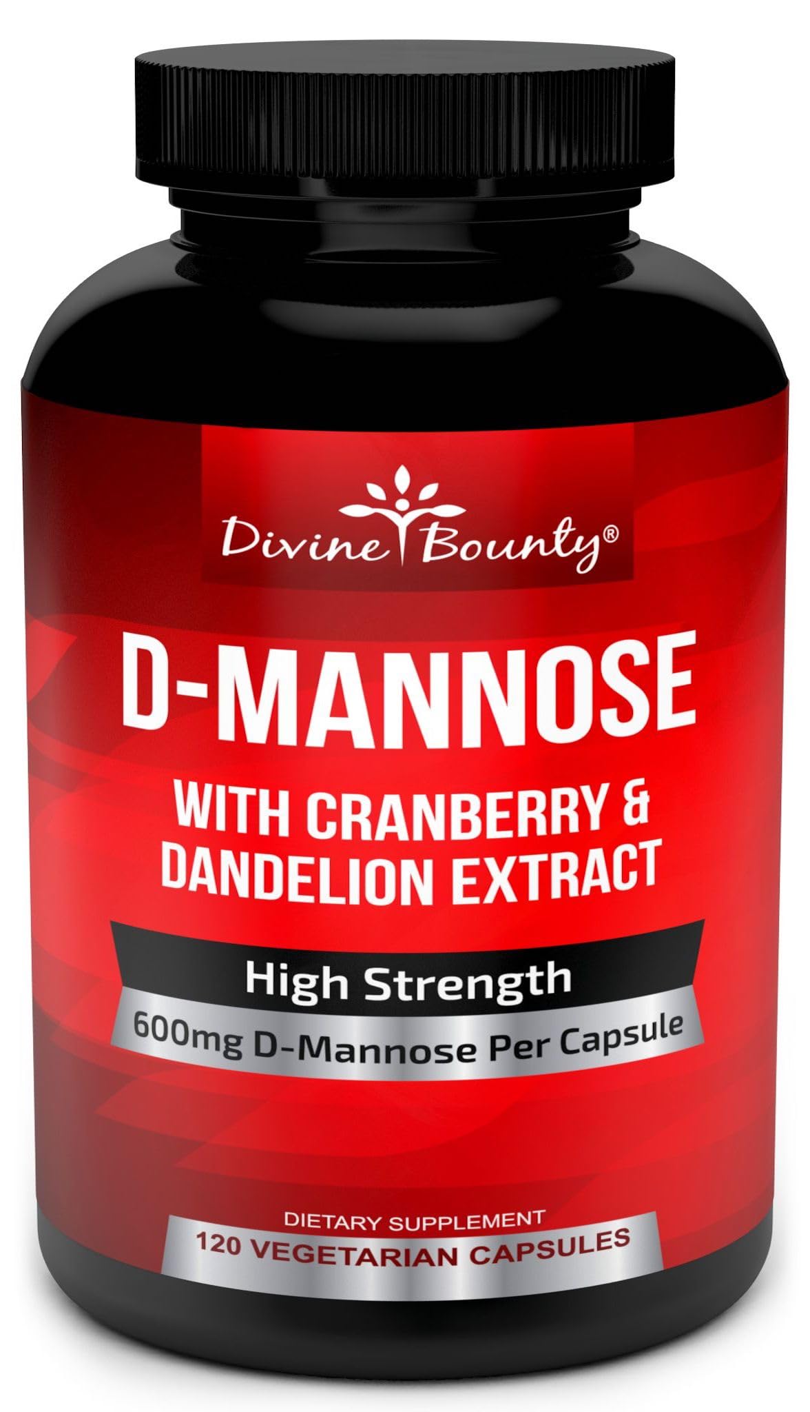 Foto 2 pulgar | Suplemento Divine Bounty D-manose 600 Mg Con 120 Cápsulas De Arándano - Venta Internacional.
