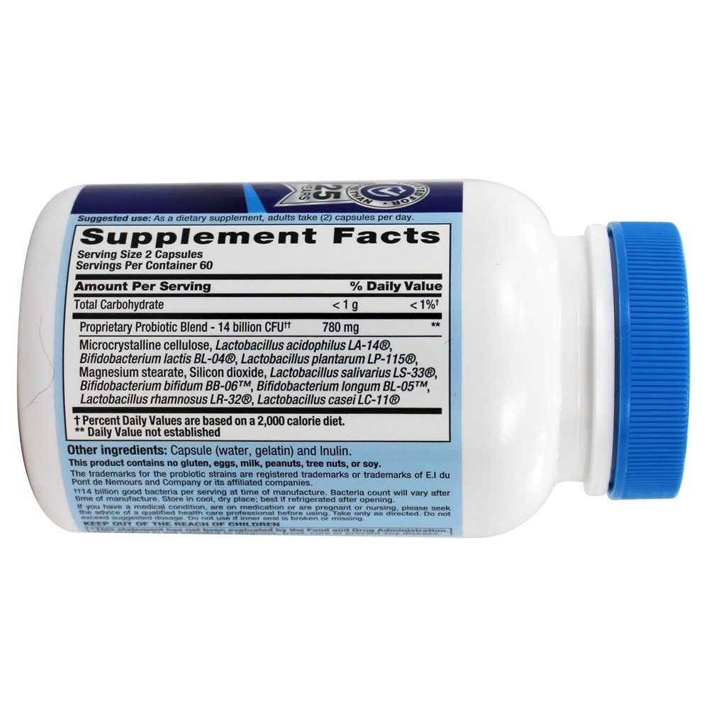 Foto 3 pulgar | Supplement Nutrition Now Pb 8 Pro-biotic Acidophilus 120 Cápsulas Paquete de 2 - Venta Internacional