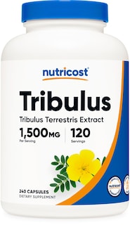 Foto 1 | Suplemento Nutricost Extracto De Tribulus Terrestris 1500 Mg 240 Cápsulas - Venta Internacional.