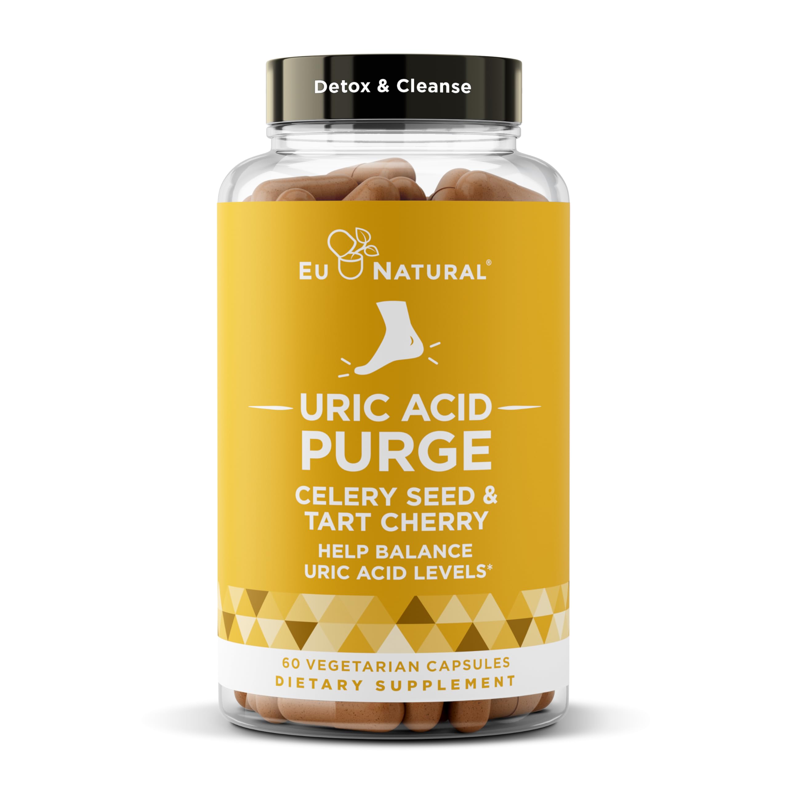 Foto 2 pulgar | Suplemento Eu Natural Uric Acid Purge de 60 Cápsulas-Venta Internacional