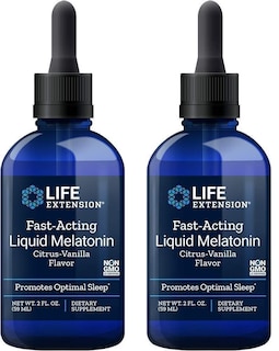 Foto 1 | Melatonina Líquida Supplement Life Extension, 3 Mg, 2 Frascos - Venta Internacional.