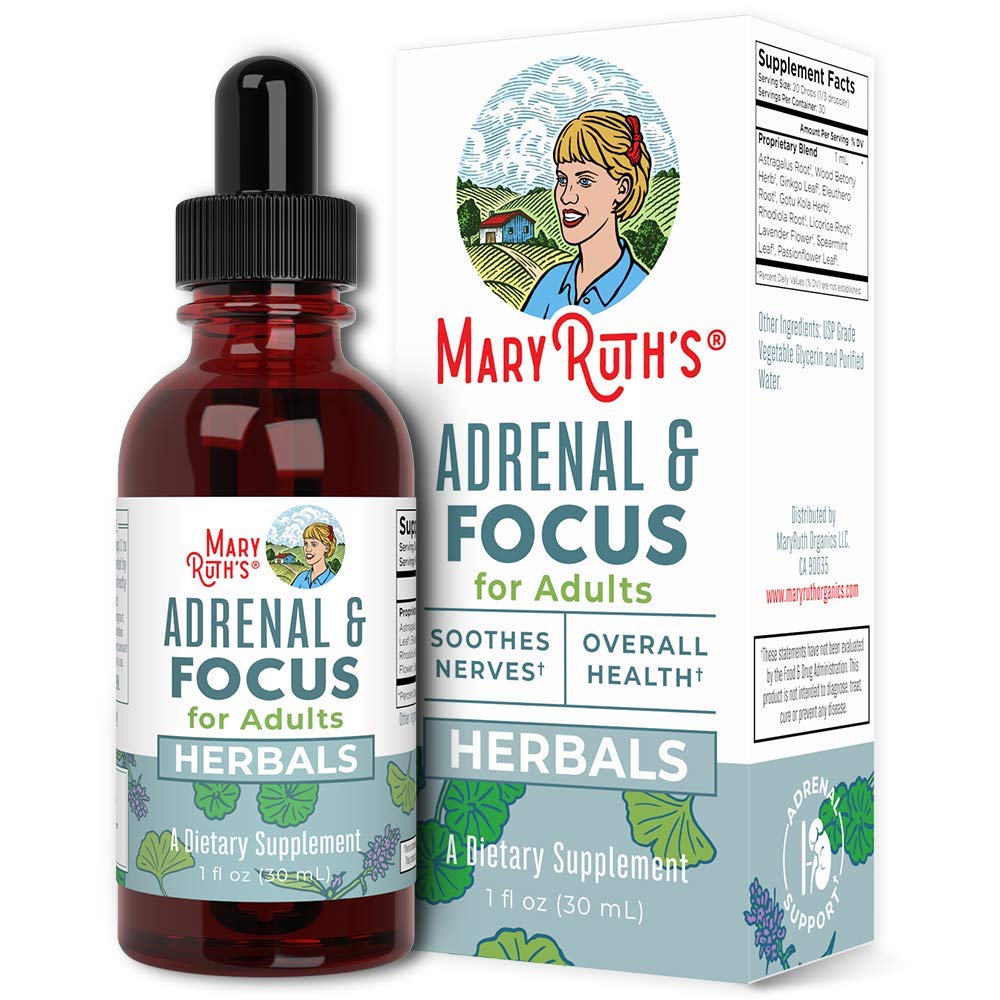 Foto 2 pulgar | Suplemento Maryruth Organics Adrenal & Focus Herbal Blend - Venta Internacional.