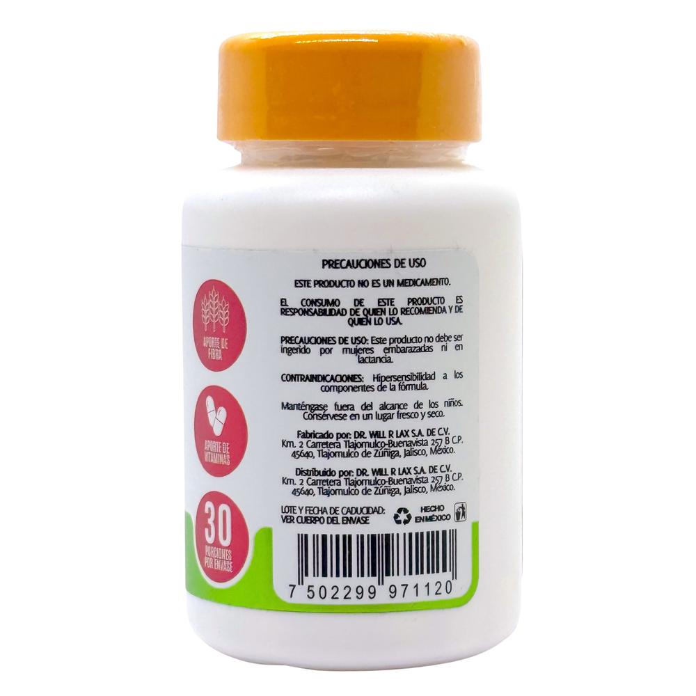 Foto 3 pulgar | Papaina Bromelina Enzimas Digestivas 60 Cápsulas Snatural
