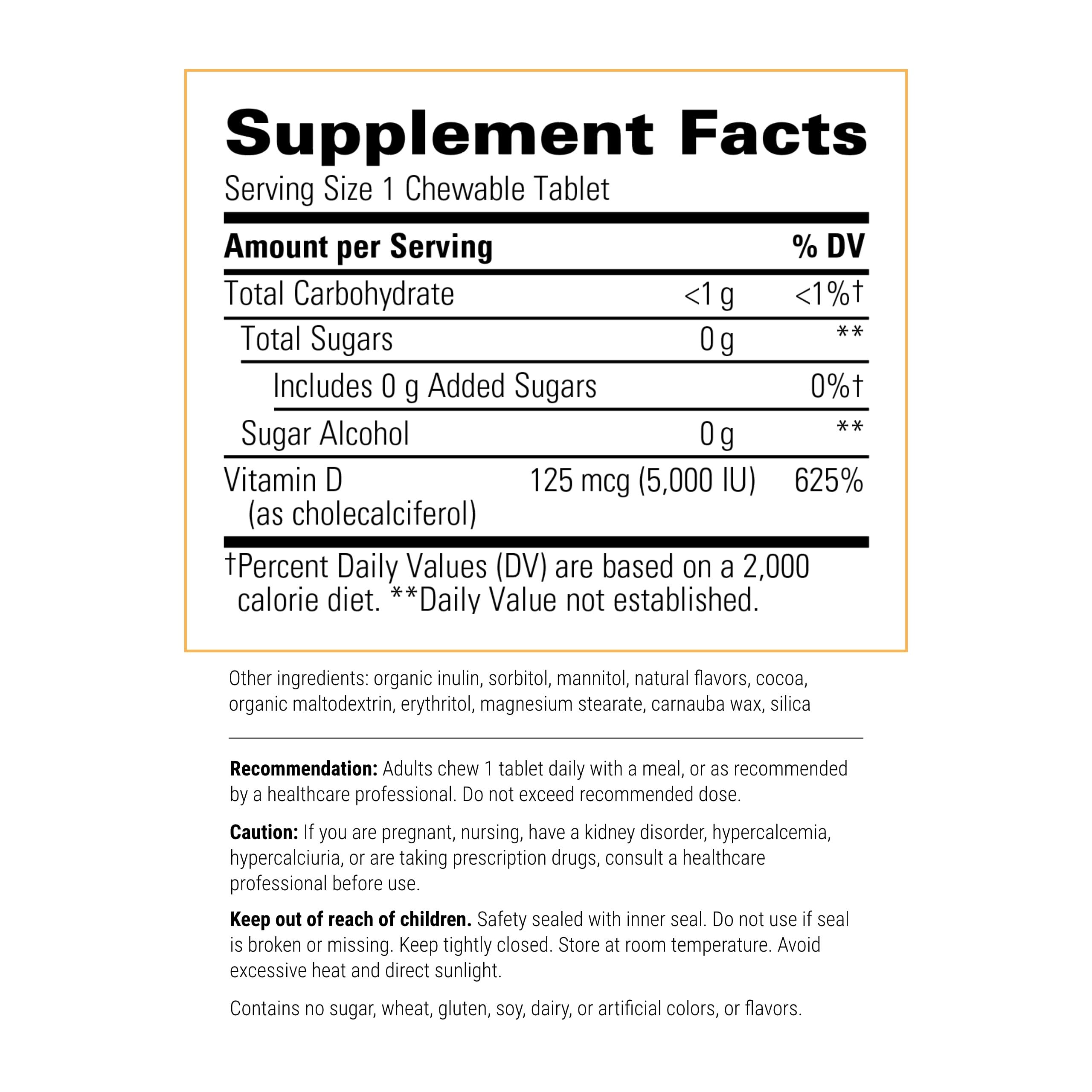 Foto 3 pulgar | Suplemento De Vitamina D3 De Integrative Therapeutics 125 Mcg 5000 Ui - Venta Internacional.