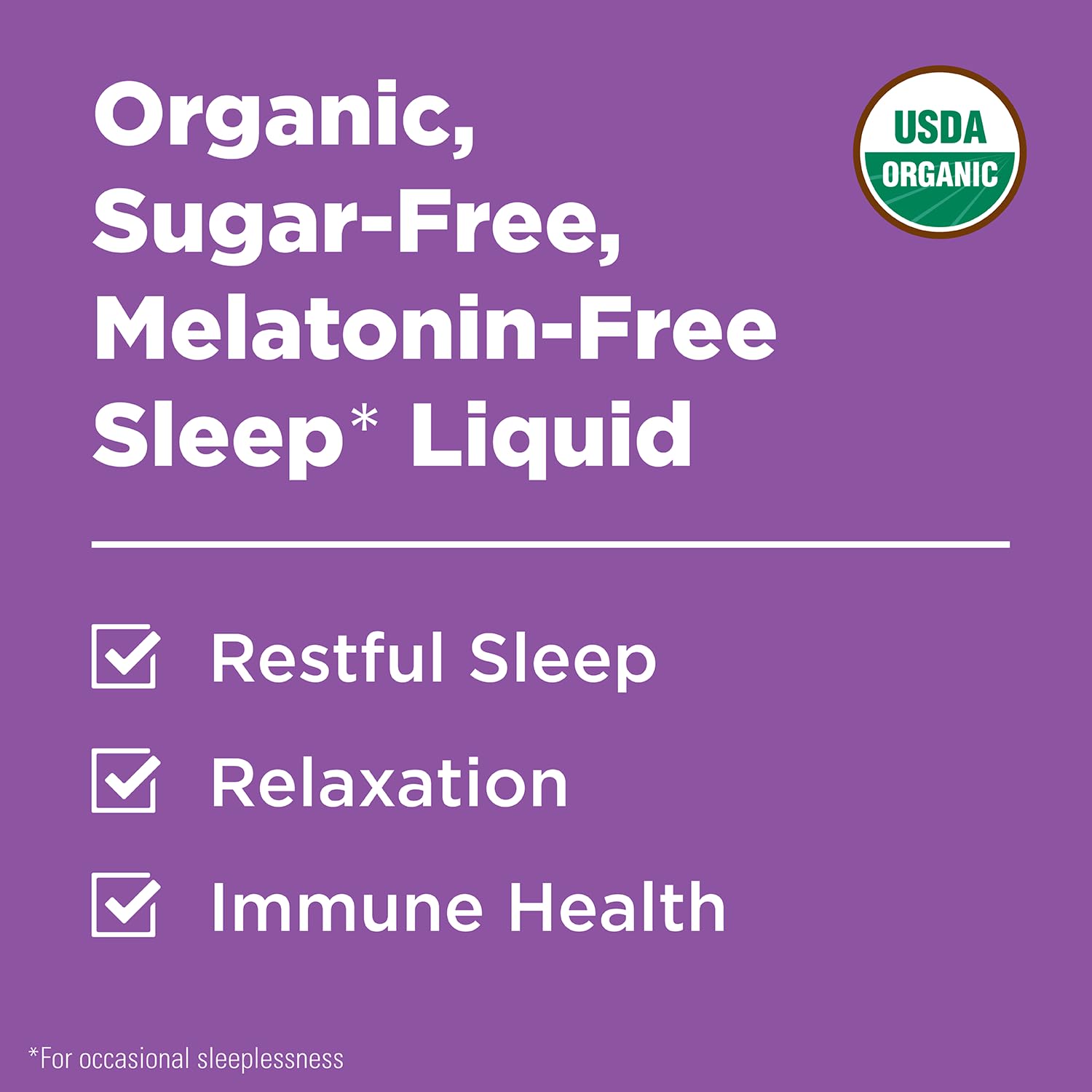 Foto 3 pulgar | Líquido Orgánico Sleep Calm + Immunity Hyland's Kids, 120 Ml - Venta Internacional.