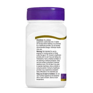 Foto 7 | Suplemento De Melatonina Del Siglo Xxi, 10 Mg, Liberación Prolongada, 120 Unidades - Venta Internacional.