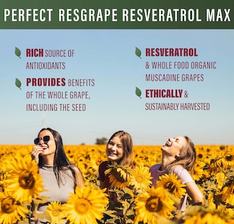 Foto 4 | Suplemento Perfect Resgrape Max 60 Cápsulas 99% Trans-resveratrol - Venta Internacional.