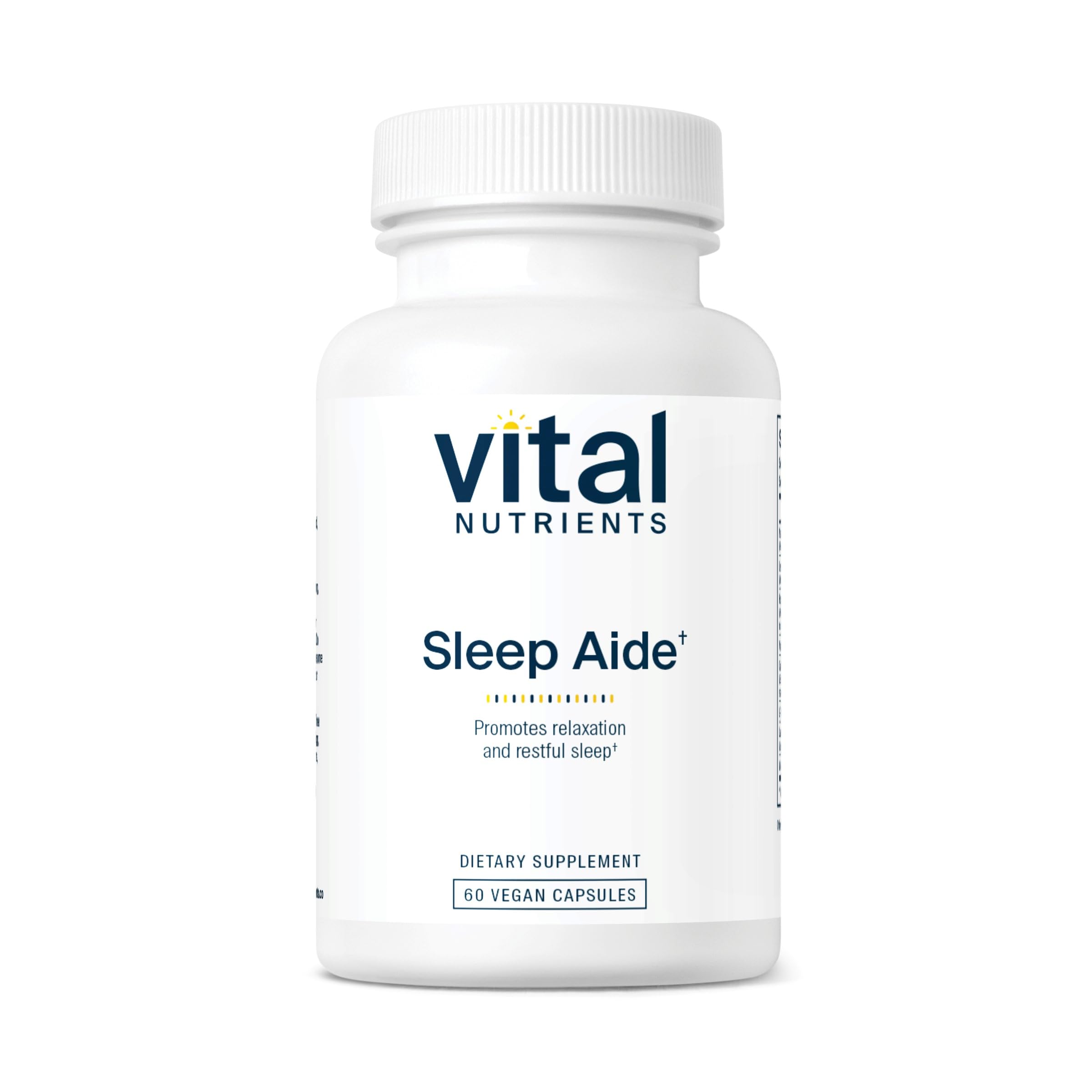 Foto 2 pulgar | Suplemento Para Dormir Vital Nutrients Vegan 60 Cápsulas - Venta Internacional.