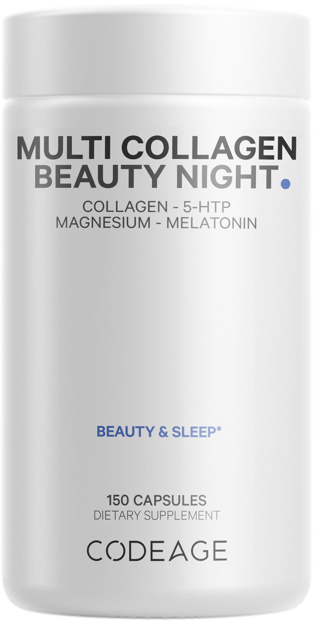Foto 2 pulgar | Suplemento Codeage Multi Collagen Beauty Night 150 Cápsulas - Venta Internacional.