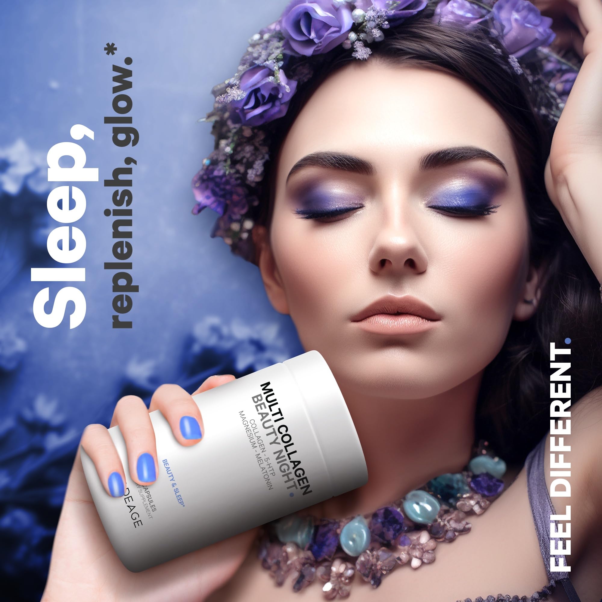 Foto 8 pulgar | Suplemento Codeage Multi Collagen Beauty Night 150 Cápsulas - Venta Internacional.