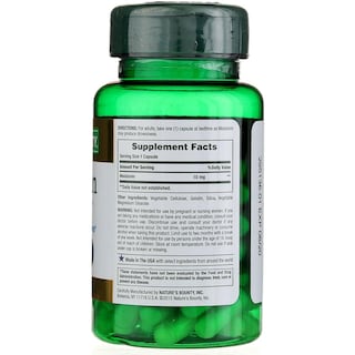 Foto 2 | Suplemento De Melatonina Nature's Bounty, Cápsulas De 10 Mg, 60 - Venta Internacional.