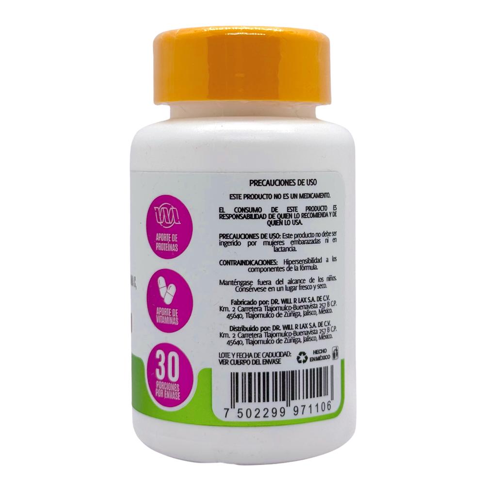 Foto 3 pulgar | Biotina Colágeno Y Vitamina C 60 Tabletas Snatural