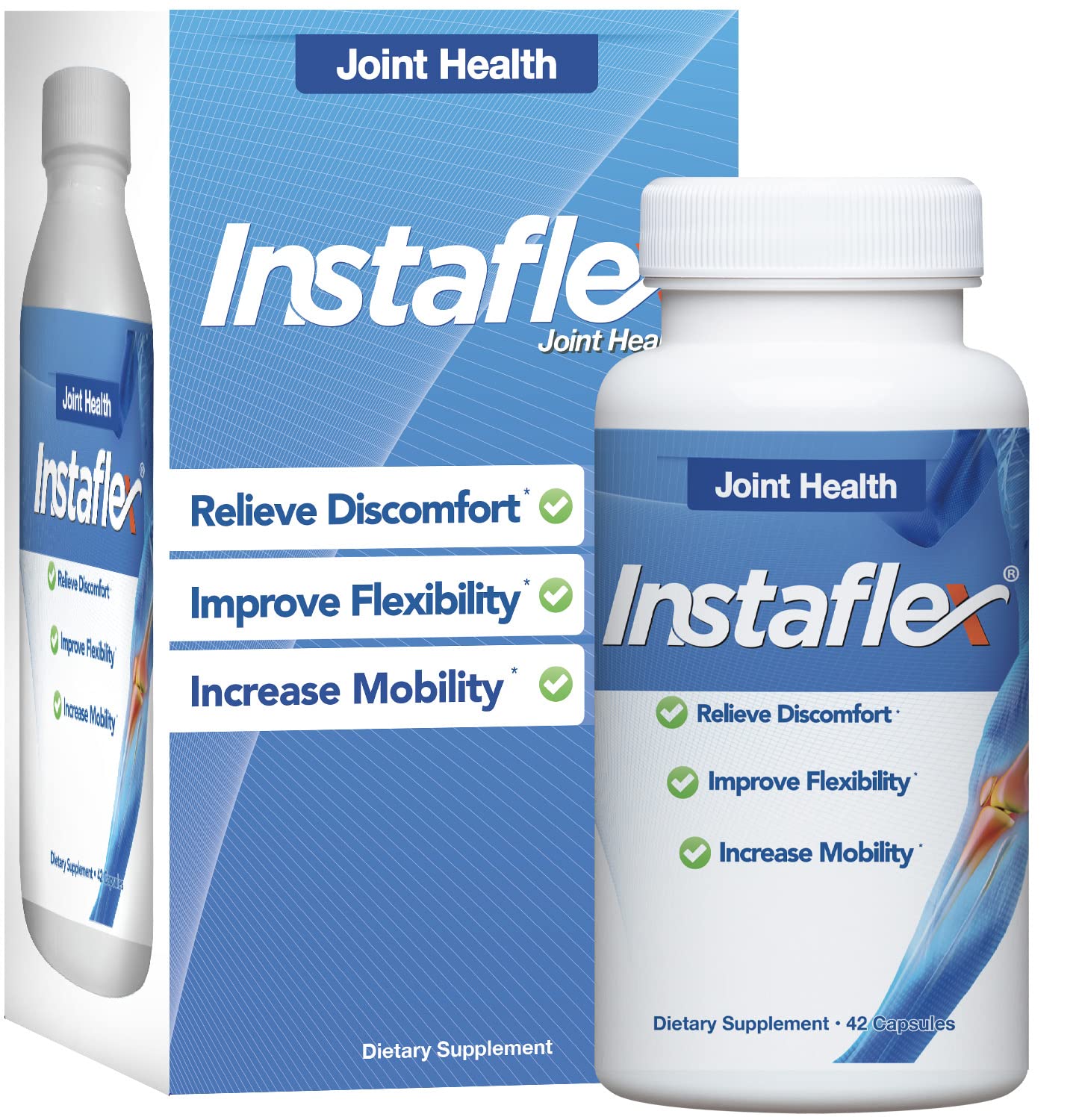 Suplemento De Apoyo Articular Instaflex 42 Cápsulas - Venta Internacional.