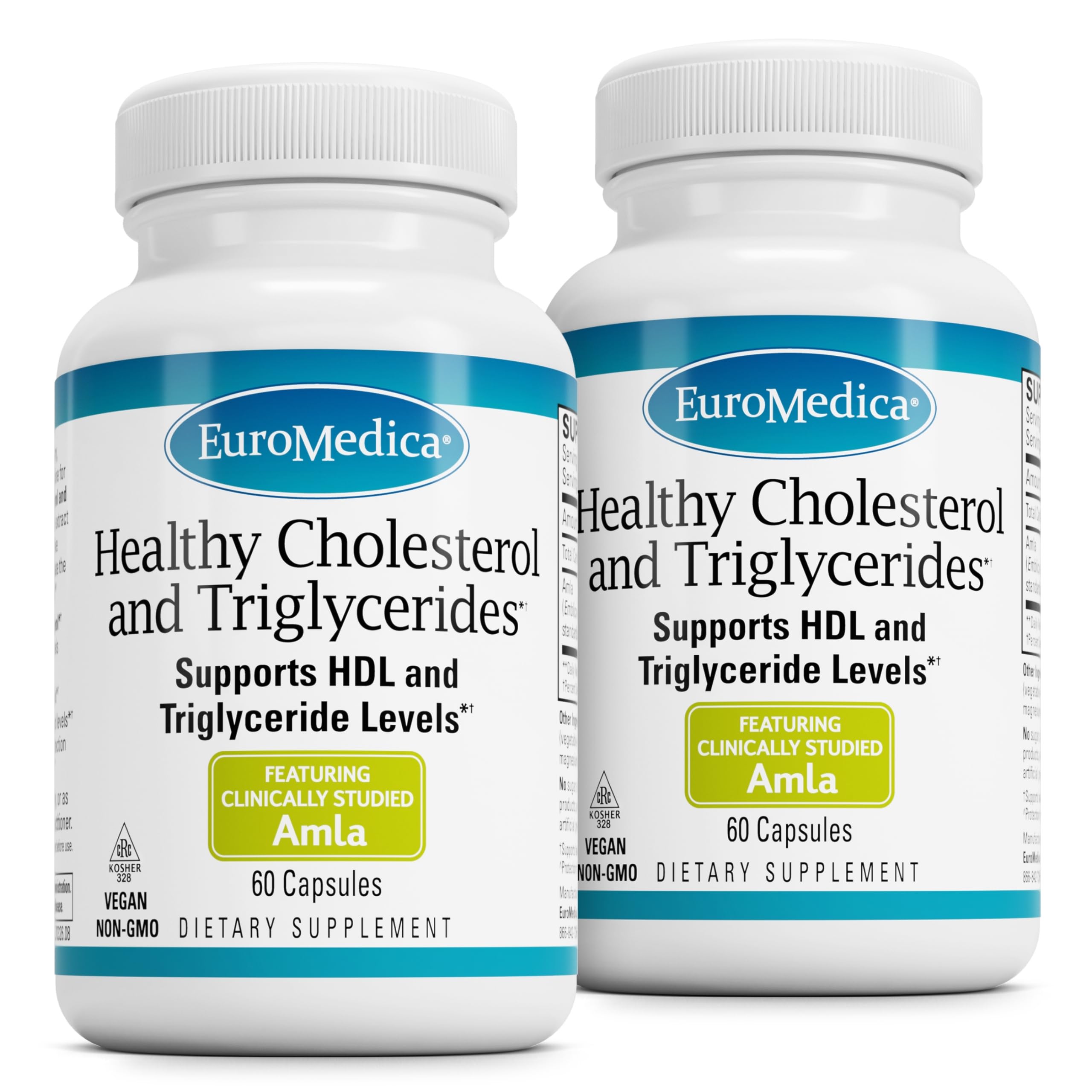 Foto 1 | Suplemento Euromedica Healthy Colesterol & Triglicéridos 120 Cápsulas - Venta Internacional.