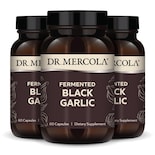 Suplemento Dr. Mercola De Ajo Negro Fermentado 180 Cápsulas - Venta Internacional.