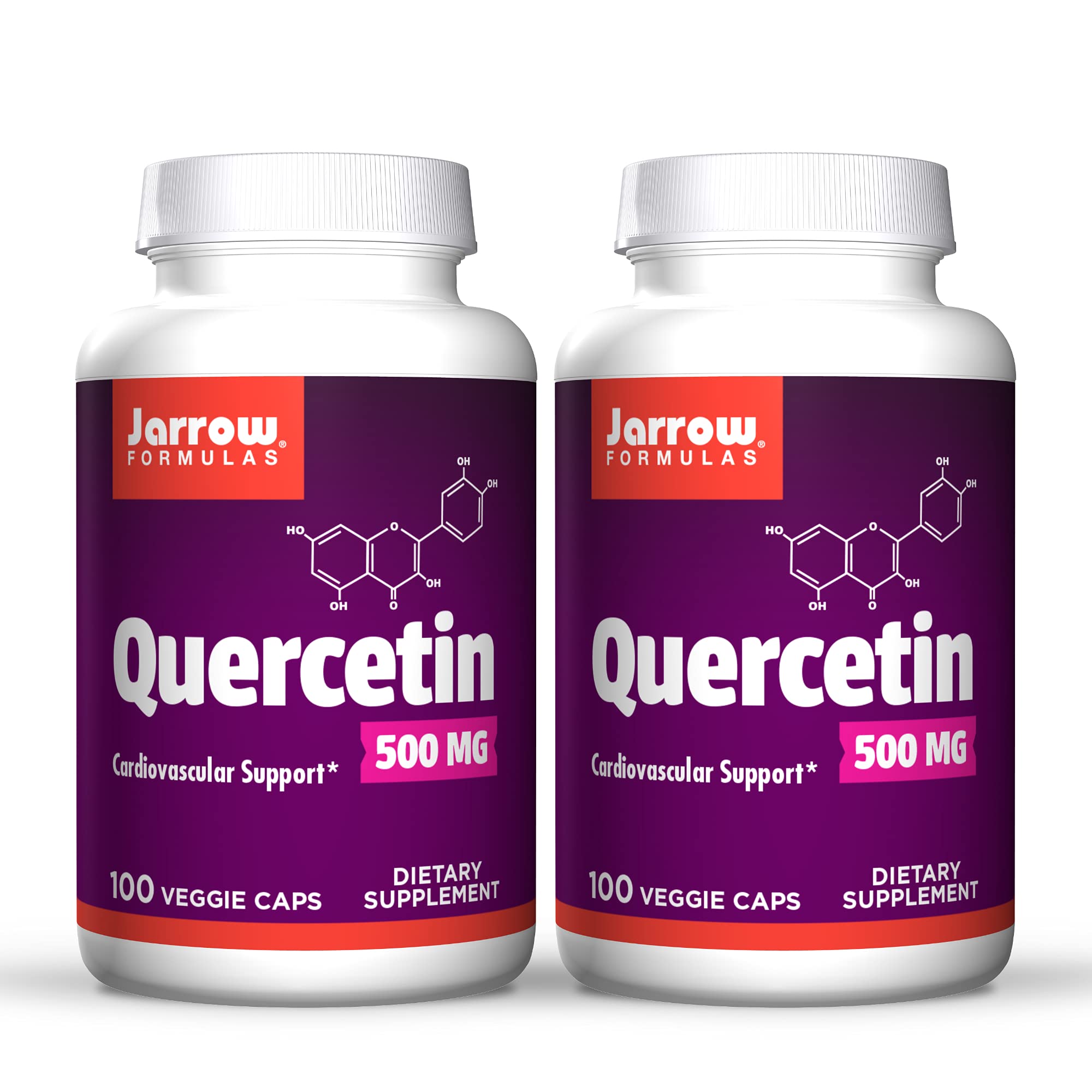 Foto 2 pulgar | Suplemento De Quercetina De Jarrow Formulas, 500 Mg, 100 Cápsulas Vegetarianas, X2 - Venta Internacional.