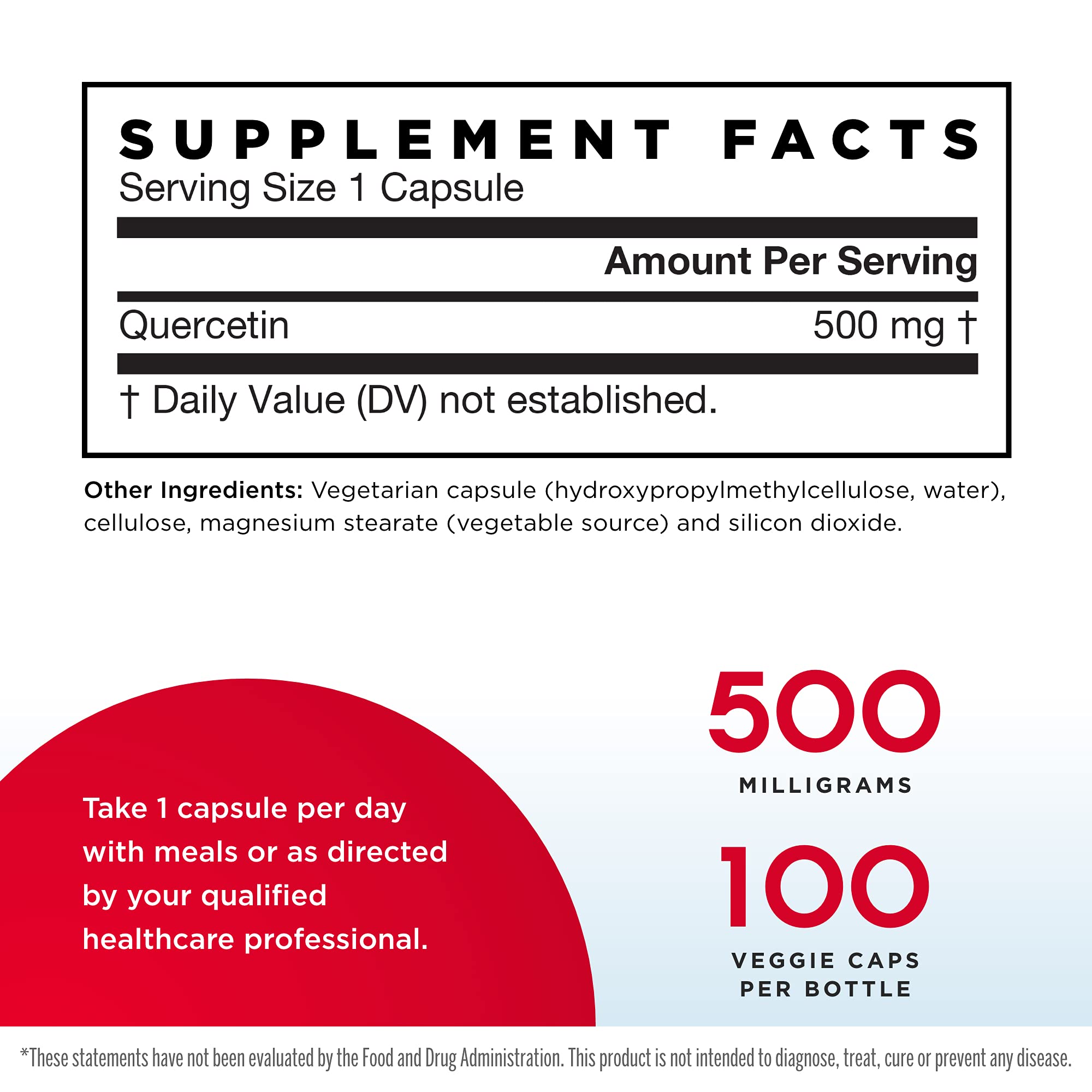 Foto 2 | Suplemento De Quercetina De Jarrow Formulas, 500 Mg, 100 Cápsulas Vegetarianas, X2 - Venta Internacional.
