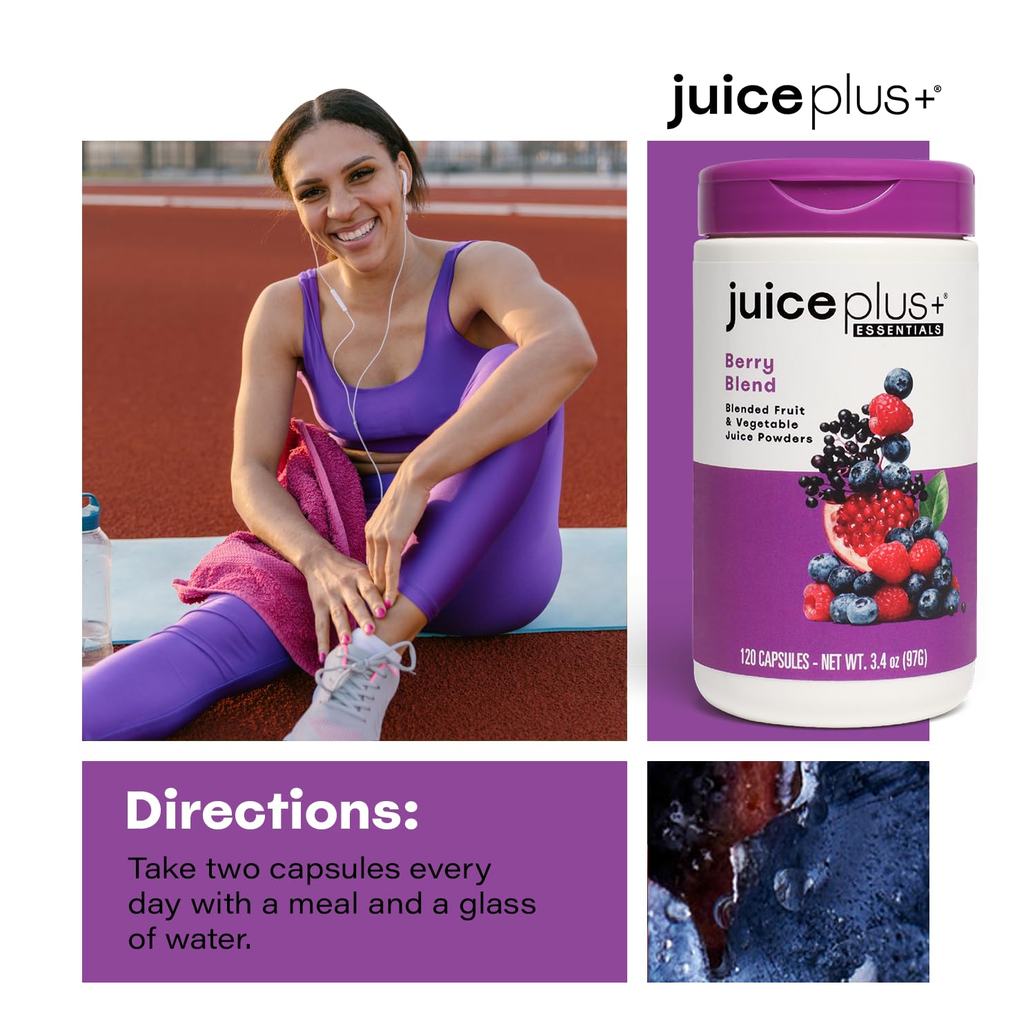 Foto 6 pulgar | Suplemento Juiceplus+ Berry Blend 60 Porciones - Venta Internacional.