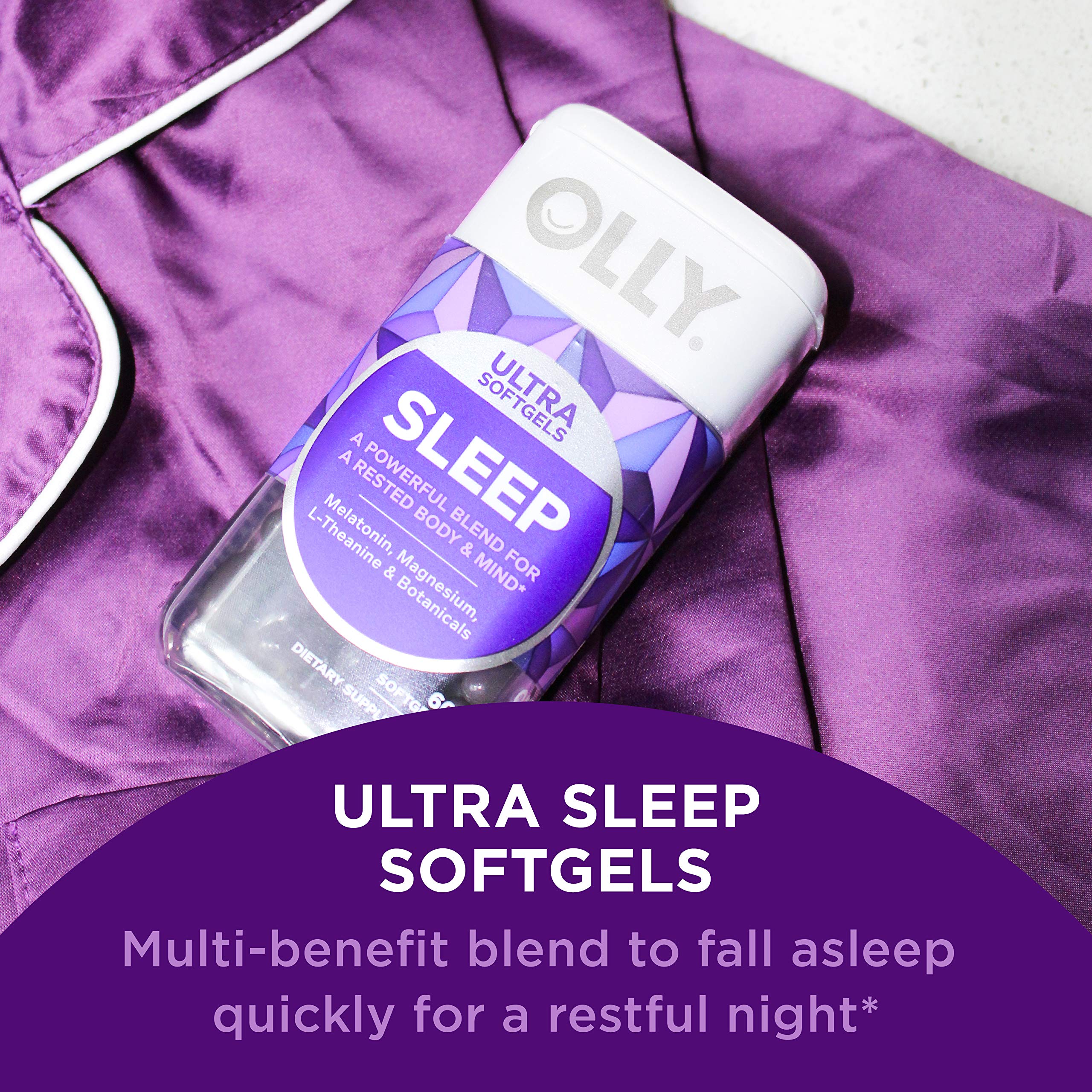 Foto 3 pulgar | Cápsulas Blandas Para Dormir Olly Ultra Strength Con 10 Mg De Melatonina, 60 Unidades - Venta Internacional.