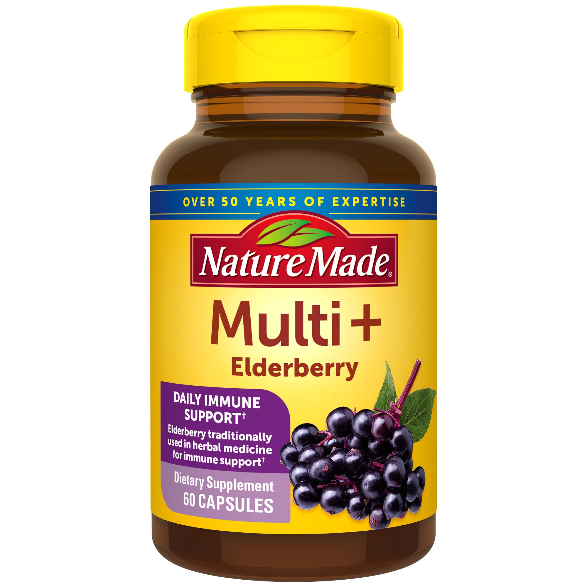 Foto 1 | Suplemento Nature Made Multi +, Cápsulas De Saúco, 60 Unidades - Venta Internacional.