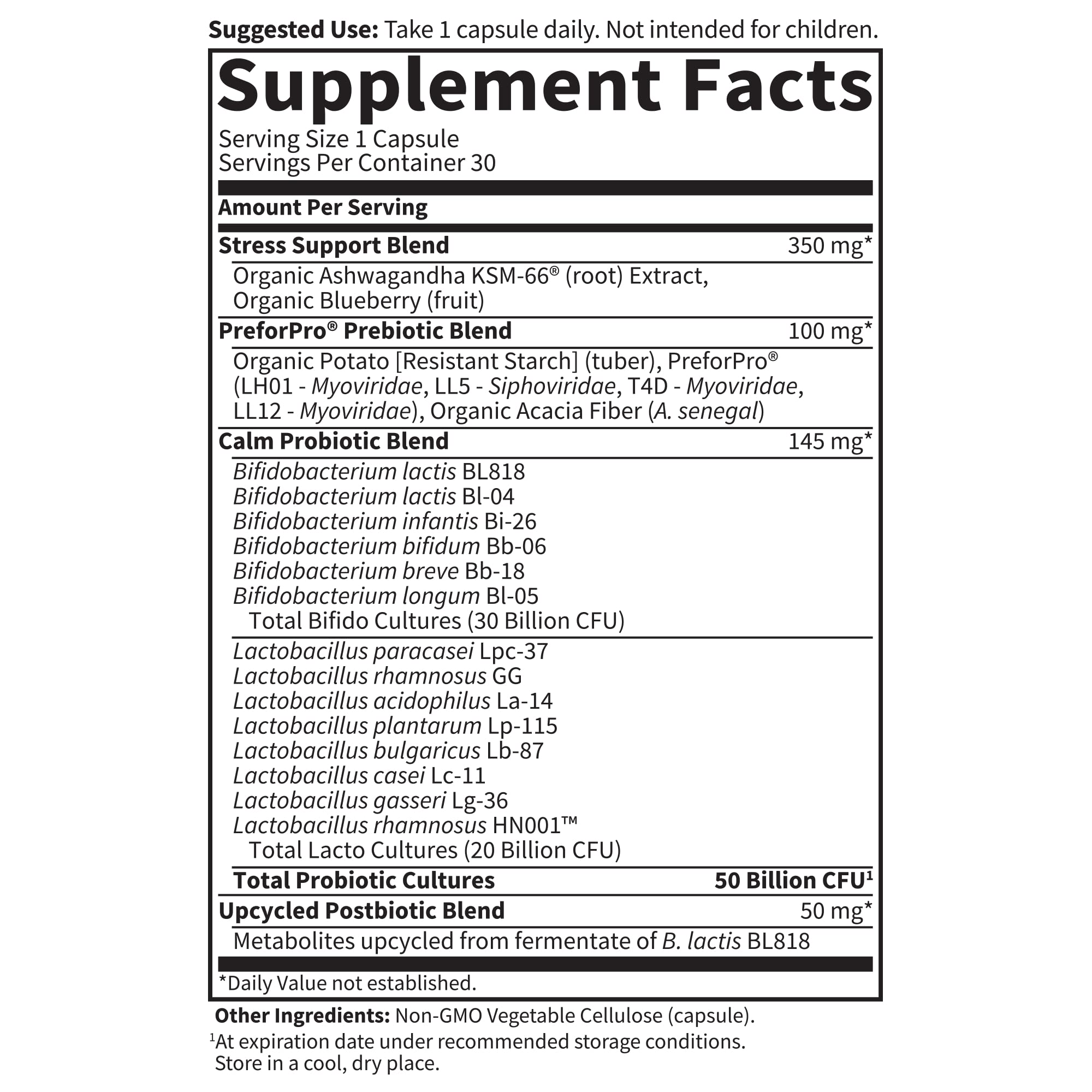 Foto 6 | Suplemento De Probióticos Calmantes 3 En 1 Formulados Por El Dr. Garden Of Life - Venta Internacional.
