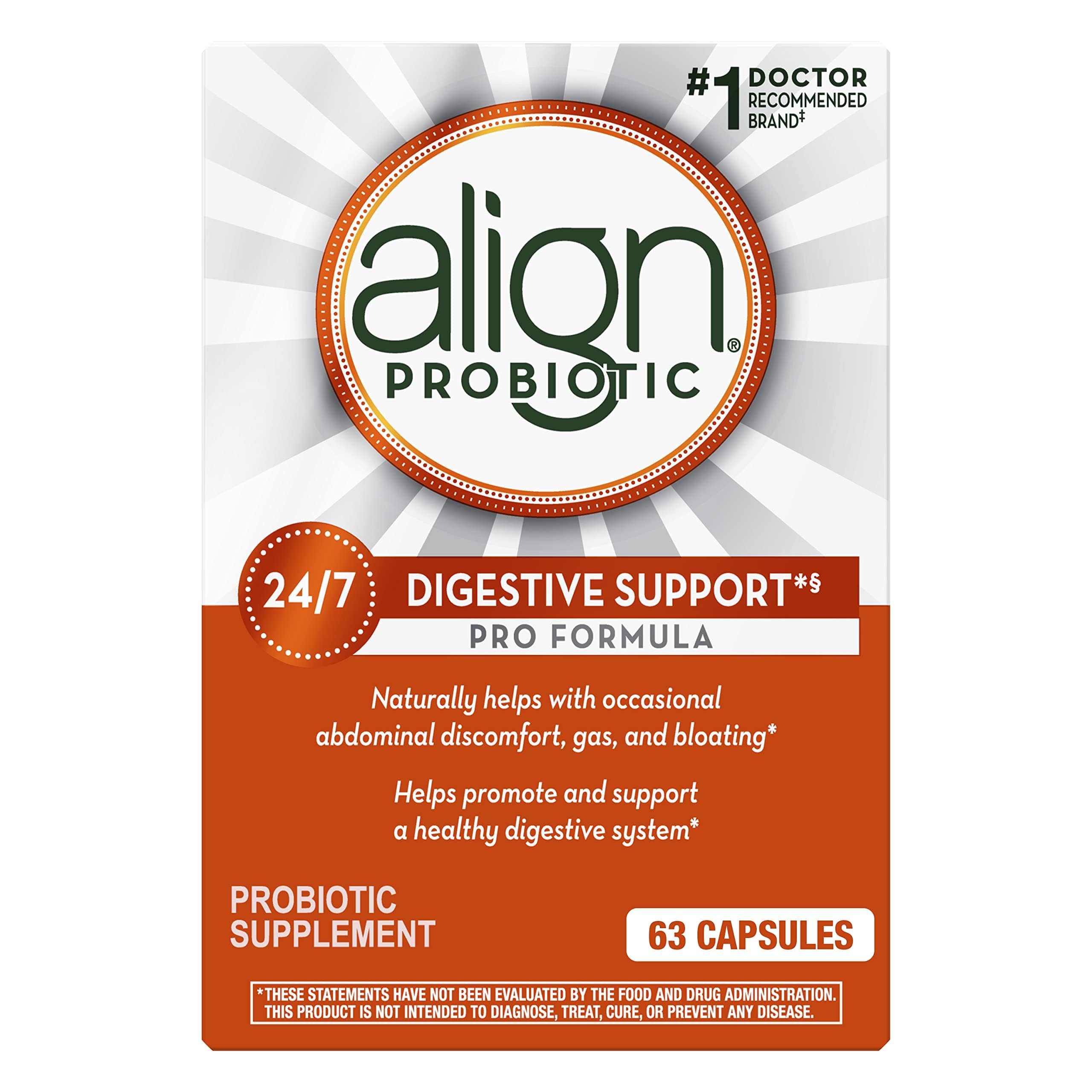 Foto 2 pulgar | Probiotic Align Pro Formula 63 Cápsulas Para Mujeres Y Hombres - Venta Internacional.